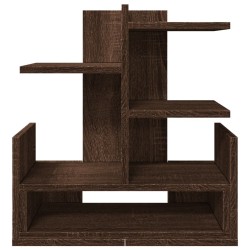Organisateur de bureau chêne marron 49x20x52,5 cm 