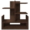 Organisateur de bureau chêne marron 49x20x52,5 cm 