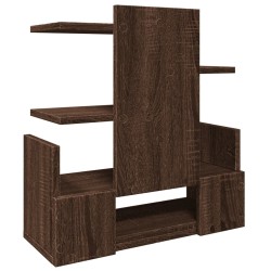 Organisateur de bureau chêne marron 49x20x52,5 cm 