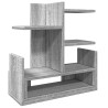 Organisateur de bureau sonoma gris 49x20x52,5 cm 