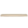 Coussins de palette pour banc 2 pcs Beige 180x40x8 cm Tissu Oxford 