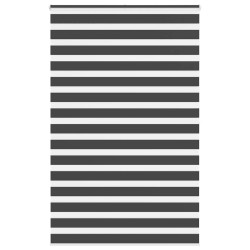 Store zèbre noir 140x200 cm largeur du tissu 135,9 cm polyester 