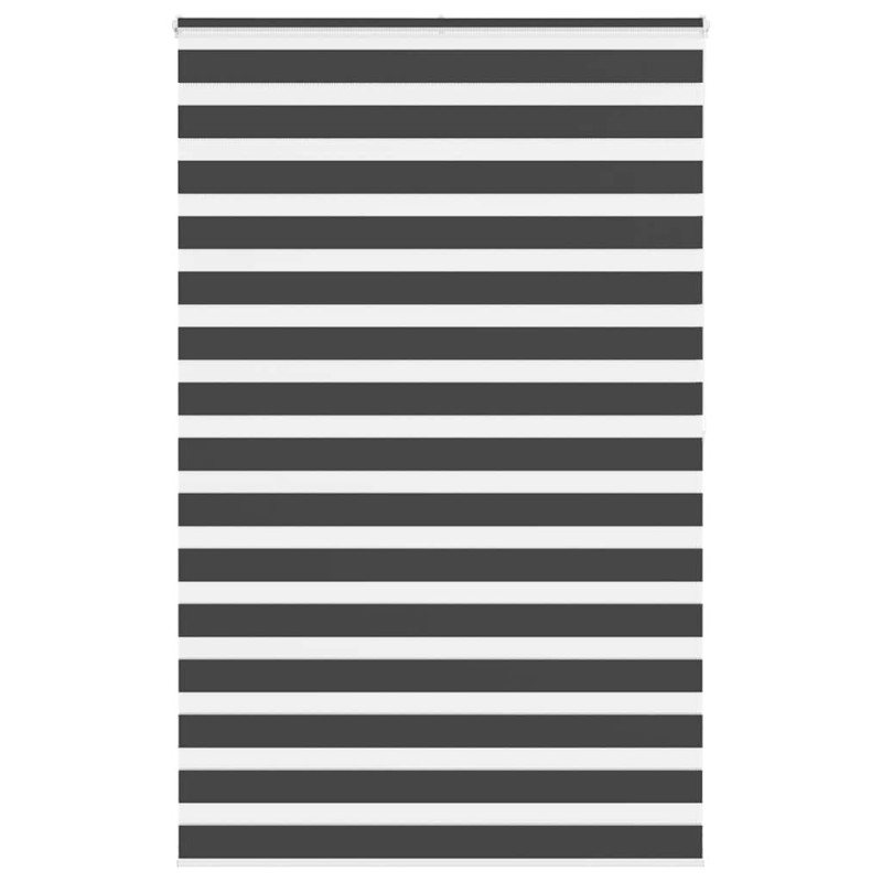 Store zèbre noir 140x200 cm largeur du tissu 135,9 cm polyester 