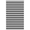 Store zèbre noir 140x200 cm largeur du tissu 135,9 cm polyester 
