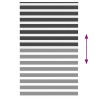 Store zèbre noir 140x200 cm largeur du tissu 135,9 cm polyester 