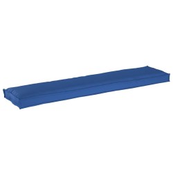 Coussins de palette pour banc 2 pcs Bleu royal 180x40x8 cm Tissu Oxford 