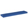 Coussins de palette pour banc 2 pcs Bleu royal 180x40x8 cm Tissu Oxford 