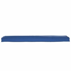 Coussins de palette pour banc 2 pcs Bleu royal 180x40x8 cm Tissu Oxford 