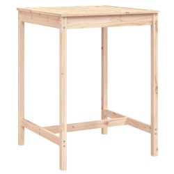 Table de jardin 82,5x82,5x110 cm bois massif de pin 