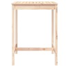 Table de jardin 82,5x82,5x110 cm bois massif de pin 