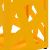 Porte-parapluies Jaune moutarde Métal Moyen Élégant 