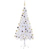 Arbre de Noël artificiel pré-éclairé/boules 180 cm 620 branches 