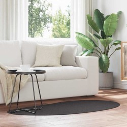 Tapis d'Area Anthracite 80 x 150 cm Polypropylène 