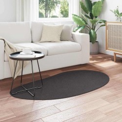 Tapis d'Area Anthracite 80 x 150 cm Polypropylène 