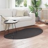 Tapis d'Area Anthracite 80 x 150 cm Polypropylène 