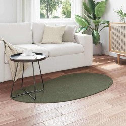 Tapis Vert forêt 80 x 150 cm Polyester 