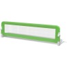 Barrière de lit de sécurité pour tout-petits 2pcs Vert 150x42cm 