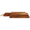 Planche à découper 3 pcs cm bois d'acacia massif 