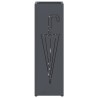 Porte-parapluies Anthracite Métal Standard Porte-parapluies 