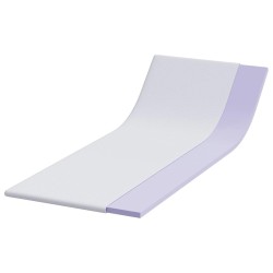 Coussins de Matelas Blanc 80 x 200 cm 