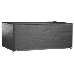 Housses salon de jardin2pcs 8œillets 180x122x75cm rectangulaire 