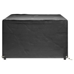 Housses salon de jardin2pcs 8œillets 180x122x75cm rectangulaire 