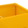 Porte-parapluies Jaune moutarde Métal Standard 
