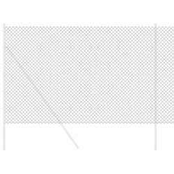 Clôture Gris 10 x 1.6 m Acier 
