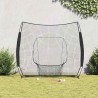 Baseball & Softball Noir 250 x 106 x 209 cm Polyester 