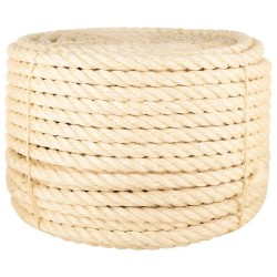 Corde 100 % sisal 20 mm 25 m 