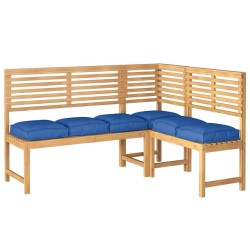 Coussins de palette bleu royal - 6 pcs - 40x40x8 cm - tissu Oxford 