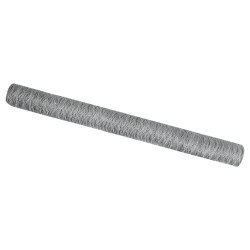 Clôture hexagonale Argent 5000 x 0.05 x 160 cm Acier galvanisé 