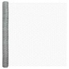 Clôture hexagonale Argent 5000 x 0.05 x 160 cm Acier galvanisé 