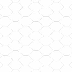 Clôture hexagonale Argent 5000 x 0.05 x 160 cm Acier galvanisé 