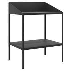 Support pour plantes anthracite 75,5x54,5x100cm acier galvanisé 