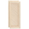 Portes d'armoires en treillis 2 pcs 39,5x99 cm pin massif 