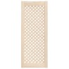 Portes d'armoires en treillis 2 pcs 39,5x99 cm pin massif 