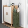 Porte-parapluies Vert Olive Métal Moyen Décoratif 