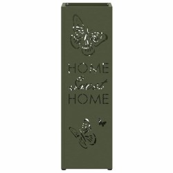 Porte-parapluies Vert Olive Métal Moyen Décoratif 