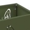 Porte-parapluies Vert Olive Métal Moyen Décoratif 
