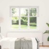 Store de Fenêtre avec des rideaux Autre Blanc 80 x 130 cm Aluminium 