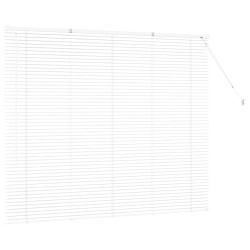 Store de Fenêtre avec des rideaux Autre Blanc 80 x 130 cm Aluminium 