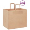 Sacs en papier 250 pcs avec poignées marron 32x22x28 cm 