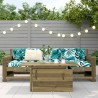 Table de jardin 100x50x75 cm bois de pin imprégné 