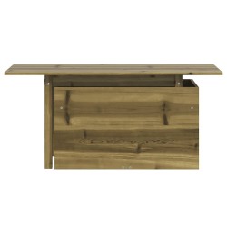 Table de jardin 100x50x75 cm bois de pin imprégné 