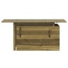 Table de jardin 100x50x75 cm bois de pin imprégné 