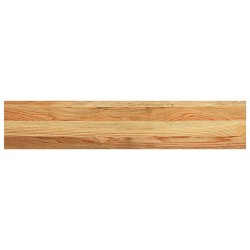 Appuis de fenêtre 2 pcs marron clair bois de chêne massif 