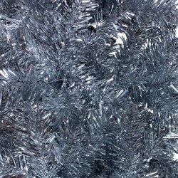 Sapin de Noël étroit Argenté 240 cm  