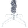 Sapin de Noël étroit Argenté 240 cm  
