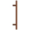 Poignées d'armoire 20 pcs bronze 128 mm acier inoxydable 